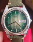 Vintage Seiko/Seiko LM 5606 25J SS Automatic Mens Watch Free Shipping