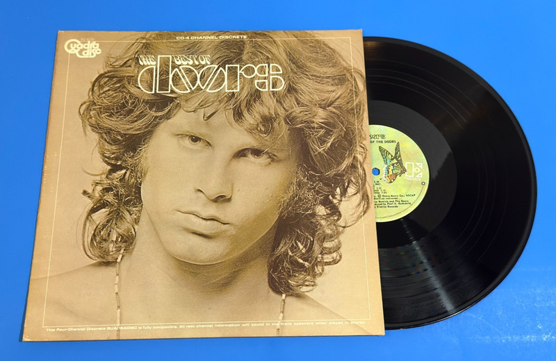 The Best Of The Doors Vinyl LP Quadraphonic 1973-1975 Elektra VG+ Classic Rock