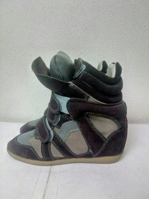 high top velcro trainers