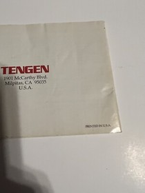 RARE Nintendo Authentic Original Gauntlet Instruction Manual/Booklet NES