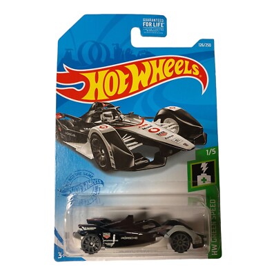 Hot Wheels Black & White Formula E Gen 2 Car 126/250 2021