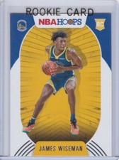 JAMES WISEMAN ROOKIE CARD Golden State Warriors 2020 NBA Hoops Basketball RC