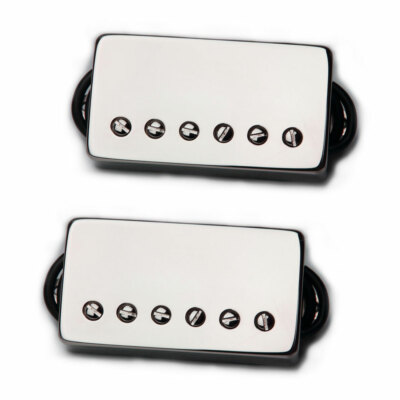 Bare Knuckle Pickups Boot Camp True Grit Humbucker Set (Nickel, 50 mm)