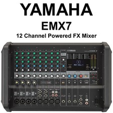 YAMAHA EMX7 12 Channel 1420w Powered FX Mixer with Feedback Suppressor