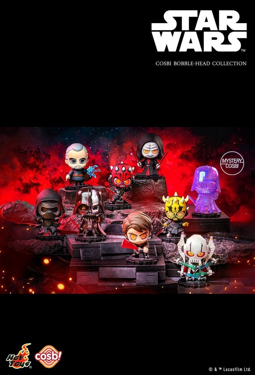 Hot Toys Star Wars Dark Side Cosbi Bobble-Head Collection