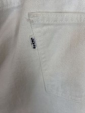 Levi  s for Gals Big E White TAB Flare/wide Leg 28x29 RARE FIND Vintage 1960  s