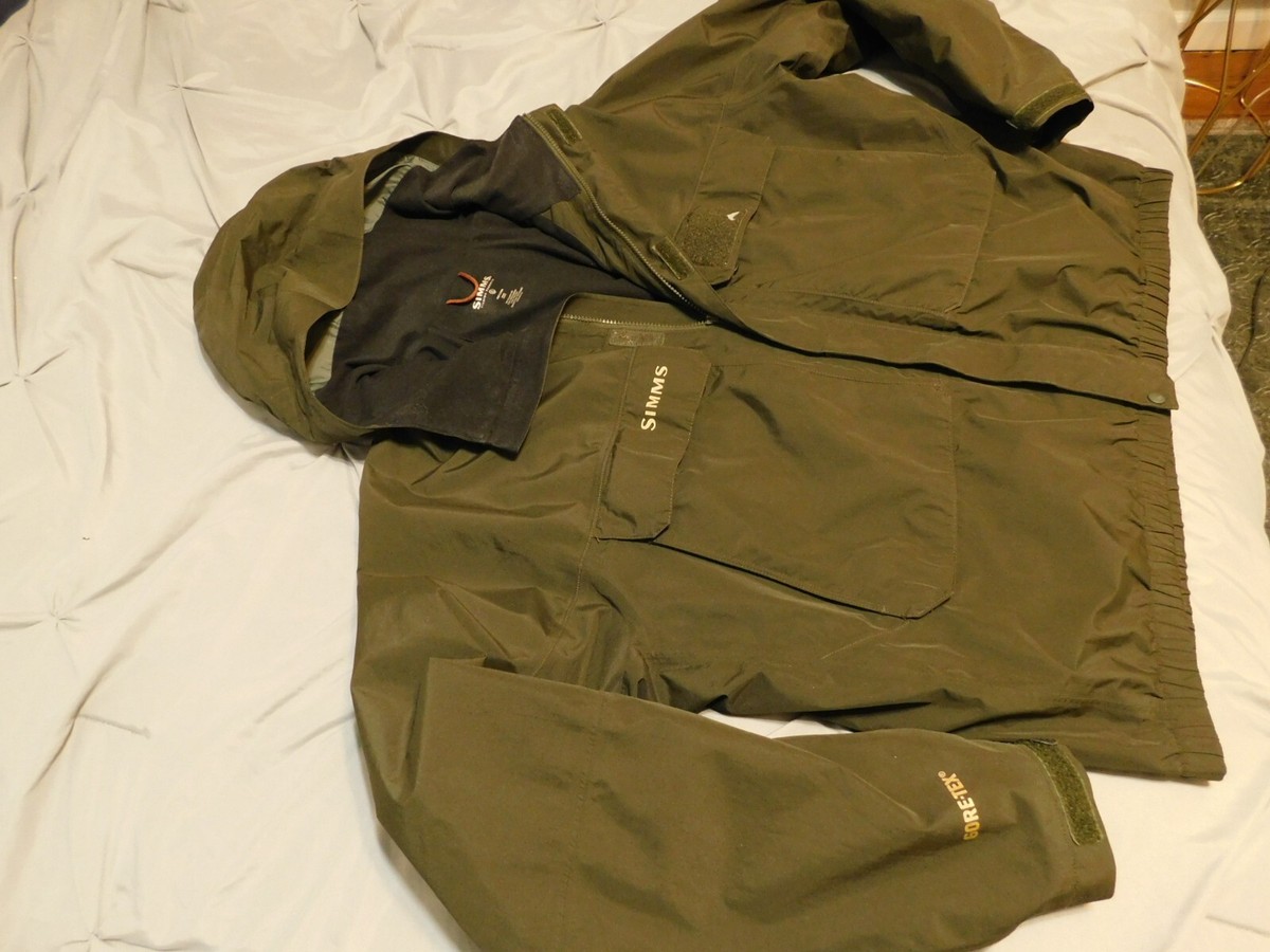 シムス　SIMMS GORE-TEX ジャケット ダークグリーン　Mサイズ シムス SIMMS GORE-TEX ジャケット ダークグリーン Mサイズ