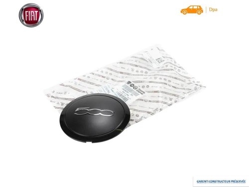 4 Enjoliveurs Cache Moyeu Pour Fiat 500 Abarth 133mm - Protection Anti-rayure Et Design élégant - ABS Haute Qualité