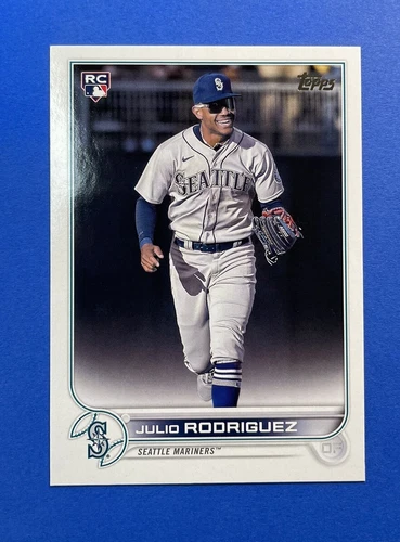 2022 Topps Julio Rodriguez RC Image Variation Complete Sets SP #659 Mariners ROY