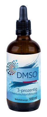 DMSO 3-prozentig in Natriumchloridlösung 100 ml inkl. Pipette