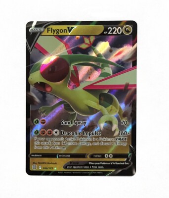 flygon pokemon card price Flygon V 106/172 Ultra Rare Holo Brilliant Stars Pokemon Card NM