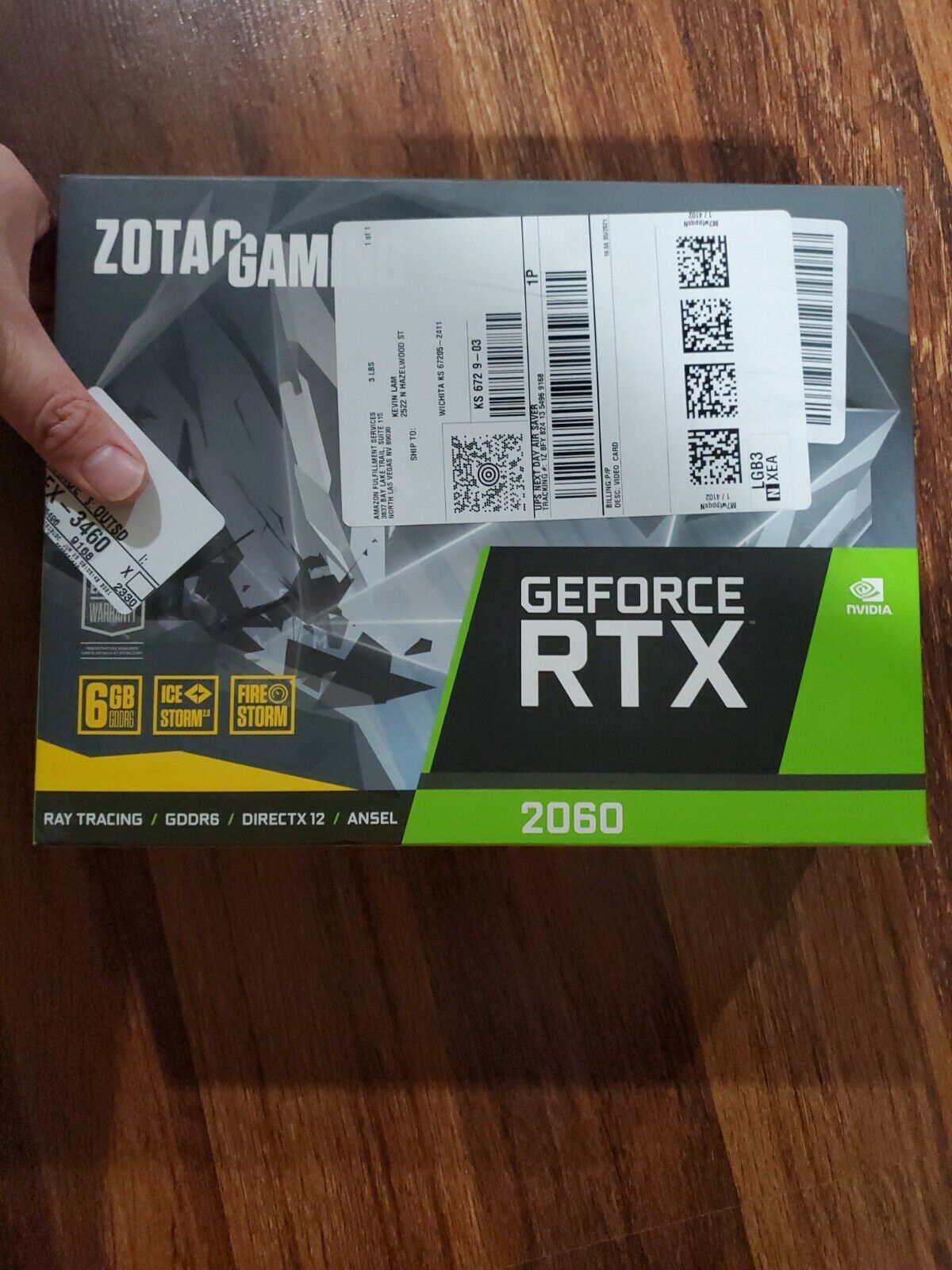 ZOTAC GAMING GeForce RTX 2060 6GB GDDR6 192-bit Gaming Graphics Card ✅FAST...