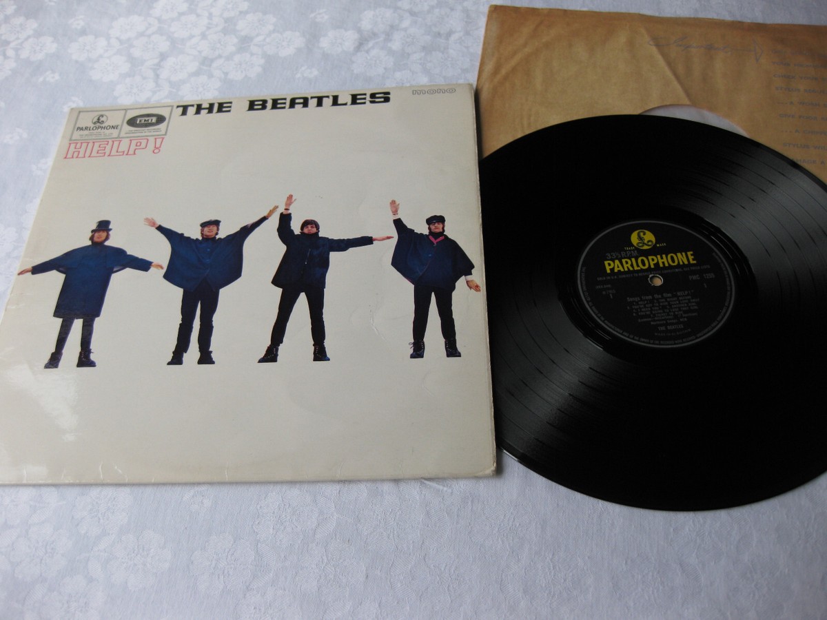 The Beatles ‎– Help! PMC 1255 , LP Album MONO , 1st UK Press KT
