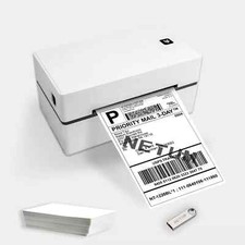 USB Thermal Shipping Label Printer [6x4] NETUM NT-LP110F Thermal Printer NEW