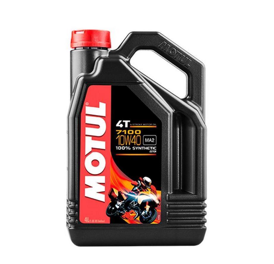 Huile 4T Motul 7100 10w40 4L lubrifiant de haute technologie