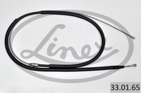 Linex 33.01.65 Handbremsseil L/R Rechts, Links FüR Peugeot 407 1.6D-3.0 03.04-