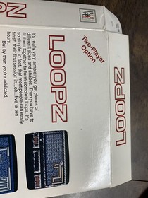 NES Nintendo Loopz game box only.  1990