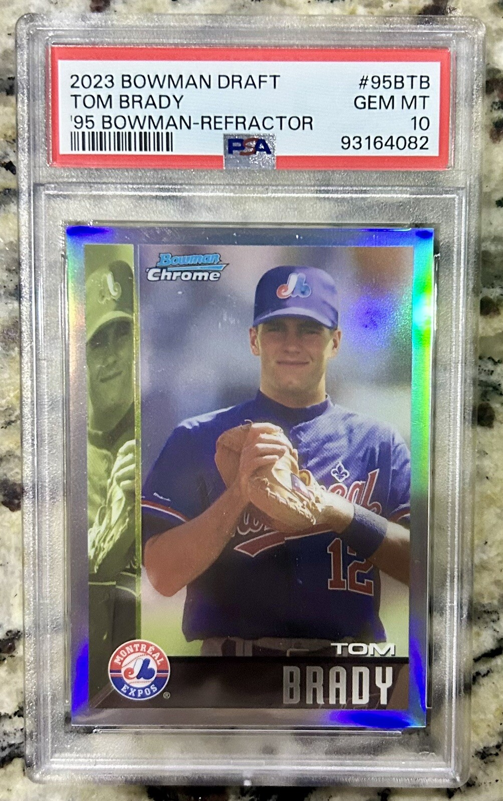 Tom Brady 2023 Bowman Draft #95B-TB 1995 Bowman Dream Draft Picks 