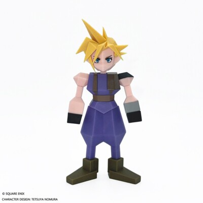 Square Enix] Final Fantasy VII Polygon Soft Vinyl Cloud Strife
