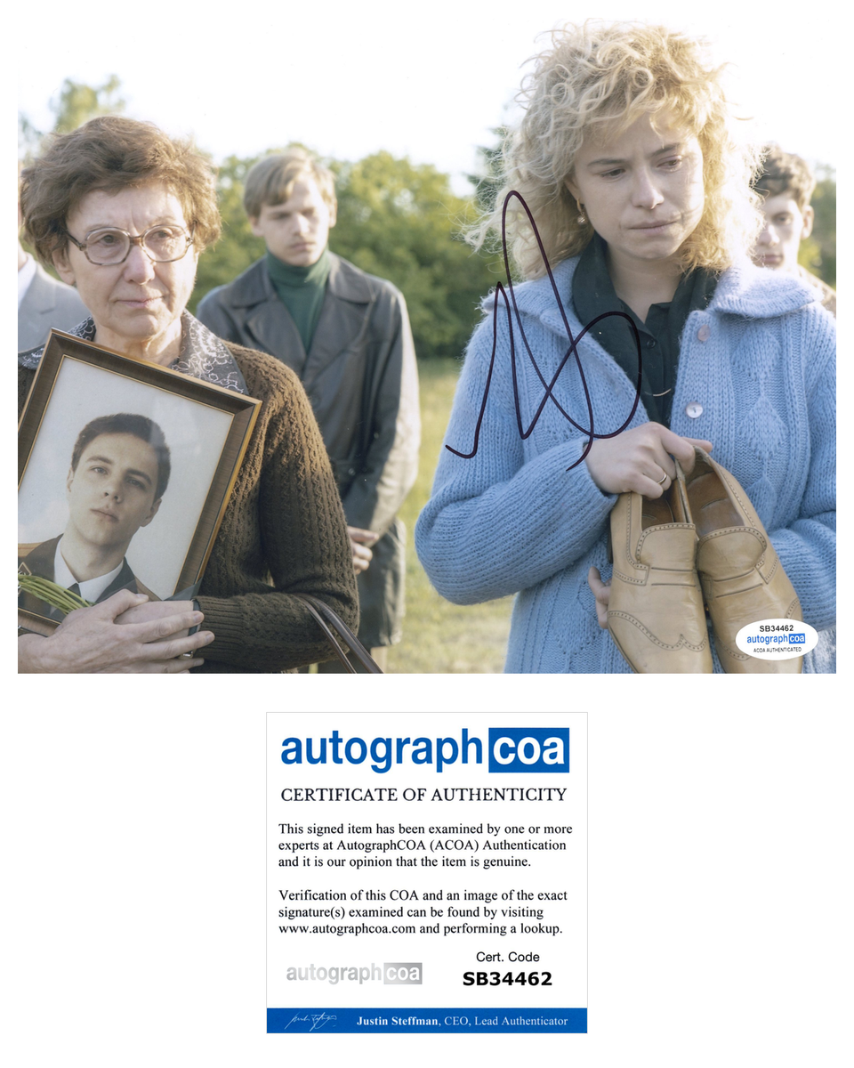 Jessie Buckley Signed Autographed 'Chernobyl' 8x10 Photo ACOA