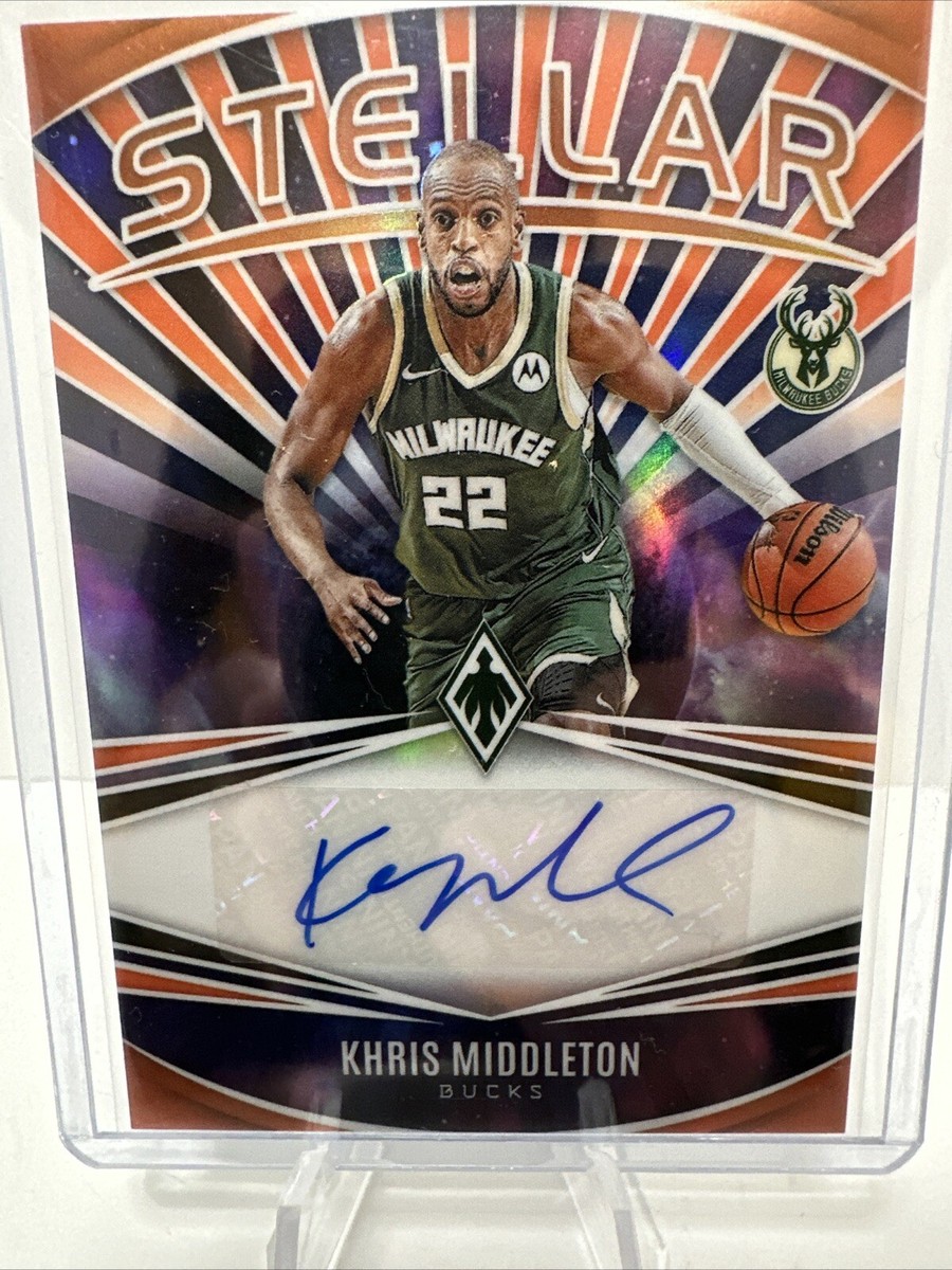 2023-24 Panini Phoenix Khris Middleton Stellar Signatures