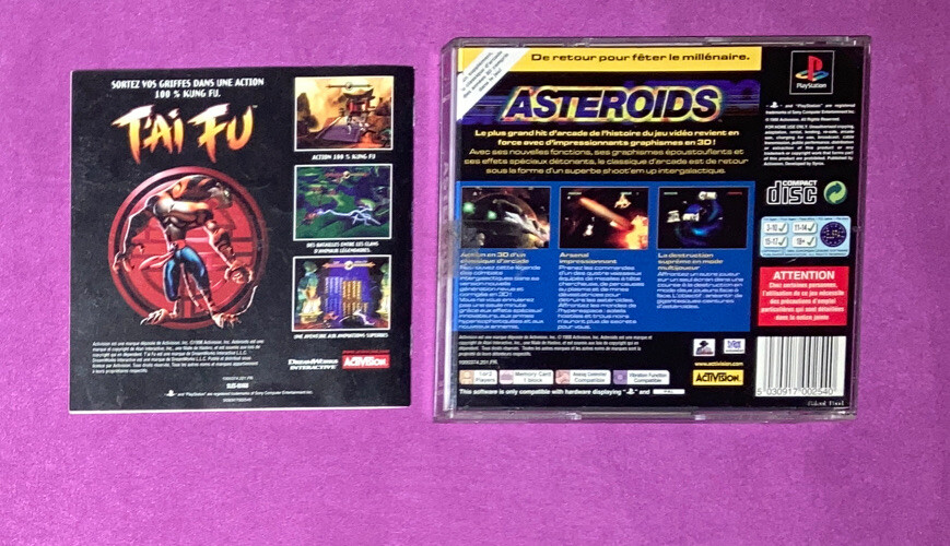 Asteroids - Promo Press - Sony PlayStation PS1 - PAL EN