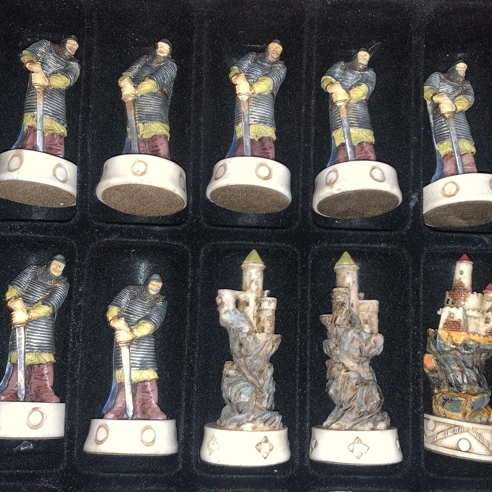 King Arthur Chess Set 36-41 Cm / 14-16 Historical Ancient 