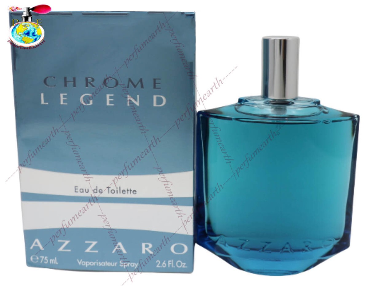 Chrome Legend by Azzaro 2.6/2.5 oz Eau De Toilette Spray for Men