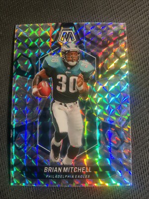 Brian Mitchell 2024 Panini Mosaic Silver Mosaic Philadelphia Eagles #227