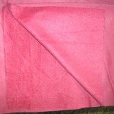 Dark Peach Faux SUEDE Polyester Fabric 54" wide x 3 yards