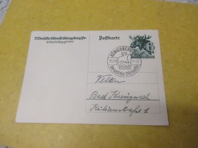 22.8.39 DOK  KÖNIGSBERG Deutsche Ostmesse