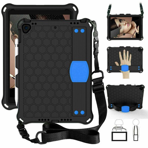 Stand Strap Cover Shockproof Rubber Case for iPad 10th 9 8 7 5 6 Mini 2022 Air 5 - Picture 27 of 76