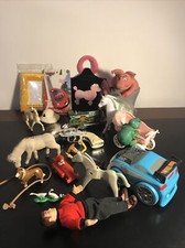 Junk Drawer Lot Vintage Collectibles Toy Figures Disney Toy Story Cars Geobra