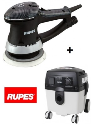 RUPES STAUBSAUGER NASSSAUGER AUTOM. S130EL + KREISELSCHLEIFER ER05TE