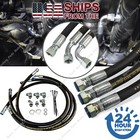 Duramax Transmission Cooler Lines Hoses Kit For 06-10 Chevy / GMC 6.6L w/Allison