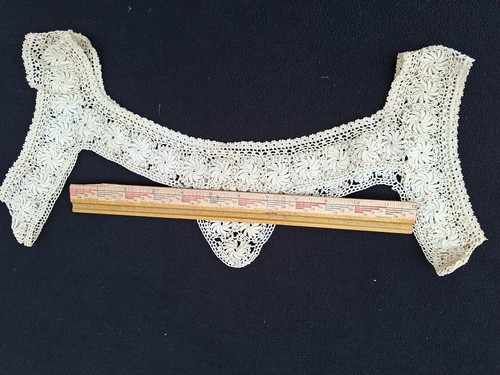 1910s Cream Crochet Edwardian Yoke - Picture 16 of 16