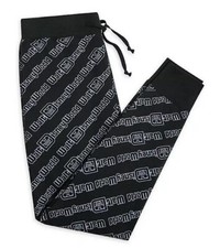 Walt Disney World Parks Black Retro Logo Sweatpants Jogger Pants Men M L NWT
