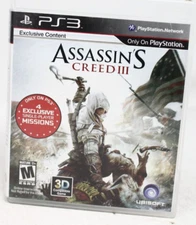 Assassin's Creed III (Sony PlayStation 3, PS3, 2012)