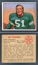 1950 Bowman #110 Joe Watson RC NEAR MINT **BB-1671**