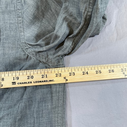 Banana Republic Button Up Shirt Mens Large Standard Fit Gray Casual - Picture 7 of 8