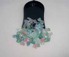 Tourmaline crystal rough natural gem mix parcel over 50 carats