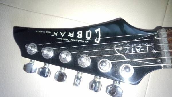 Electric Guitar Cobran F-A1 Black Color Good Condition Electric Guitar Cobran F-A1 Black Color Good Condition