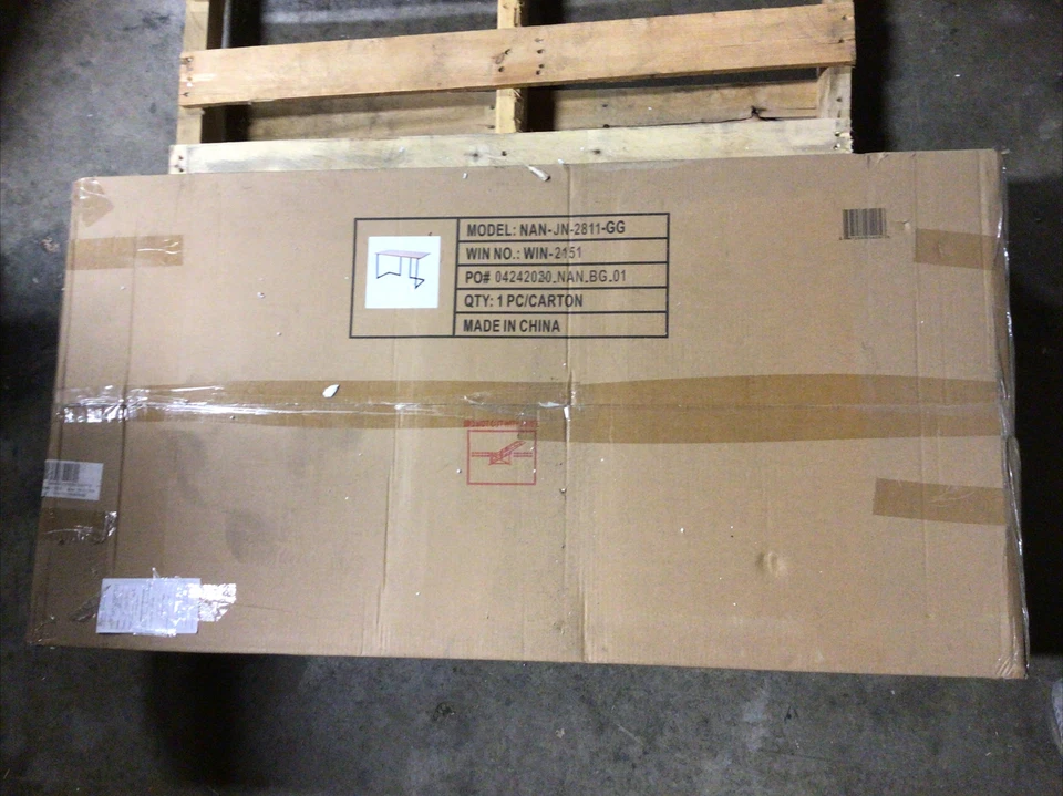 Flash Mueble Computadora Escritorio Cereza/Negro Nuevo Foto 2 de 2