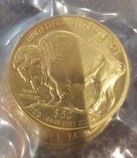 2022 American Gold Buffalo $50 Coin (BU) 1 troy oz .9999 US Mint Uncirculated 4050.00 per troy oz