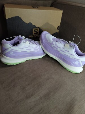 NIB Salomon Womens Ultra Glide Purple Hiking Shoes Size 8.5 (415538)