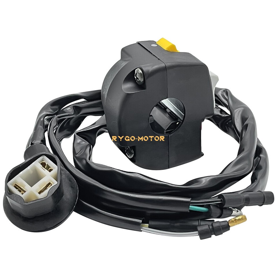 Manopola ATV Honda Interruttore Kill Switch Manubrio Per Honda TRX250X FourTrax 1987-1992 – Accensione, Stop, Fari, Lato Sinistro KX 250 1991 - Foto 12