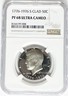 1976 S 50c Kennedy Half Dollar NGC PF68 Ultra Cameo Proof Clad Bicentennial 1776 San Francisco Kennedy