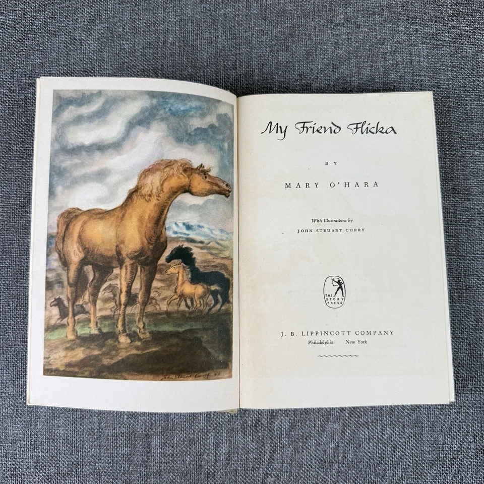 My Friend Flicka , Thunderhead by MARY O'HARA 1941, 1943 - Image 3 of 4