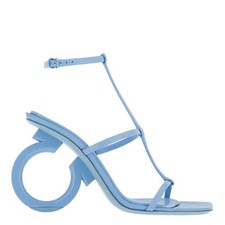 Sandalias Ferragamo Elina Correa en T Gancini, Talla 7 C Z-VNUN4