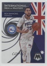 2019-20 Panini Mosaic International Men of Mastery Ben Simmons #3 6k8